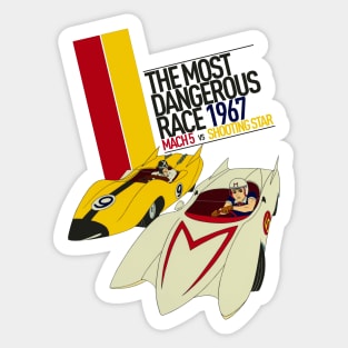 Most Dangerous Race Sticker